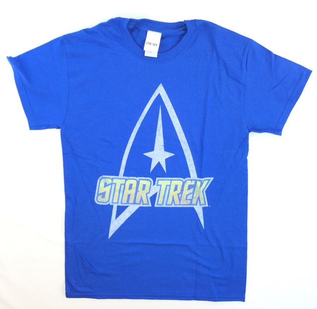 Star Trek Logo Distressed yellow/white