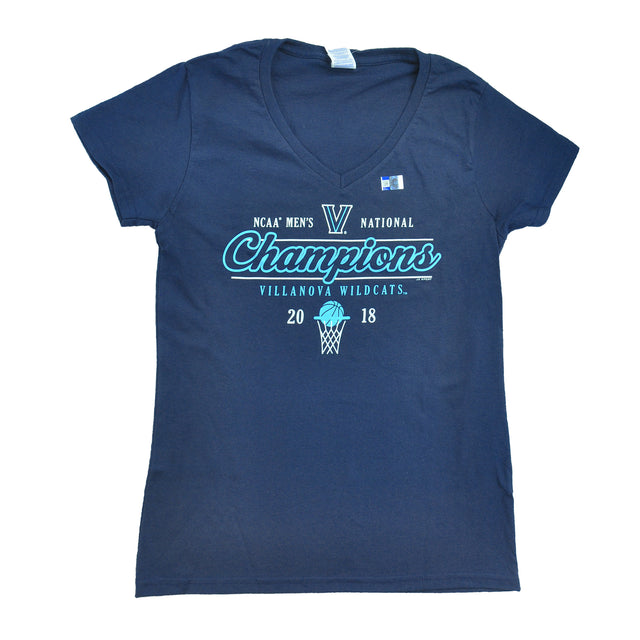 Villanova Champs 2018 Ladies Vneck