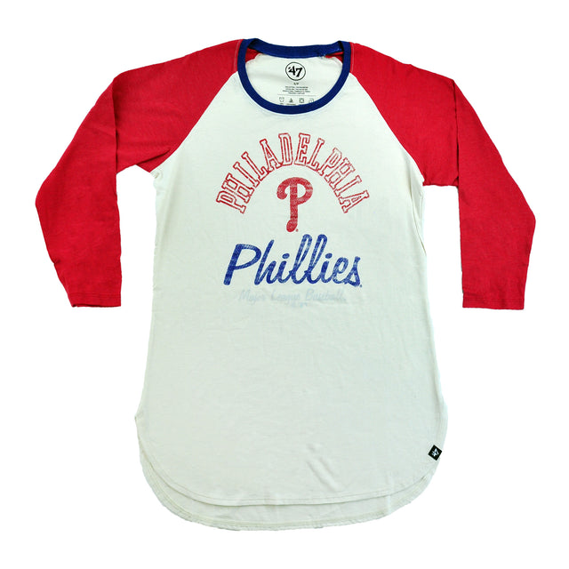 Phillies Arch Script Splitter Raglan