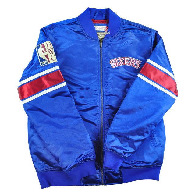 Sixers Heavy Weight Satin Jacket