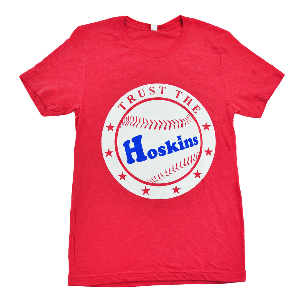 Mixed Threads Trust The Hoskins Rhys Hoskins Shirt S / Heather Red
