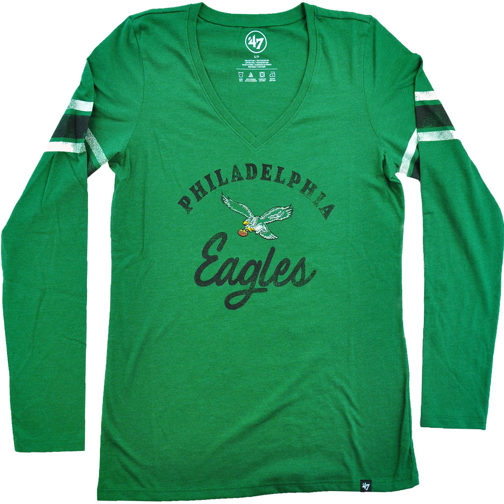 Eagles Legacy Spirit Script Club Strip WMN