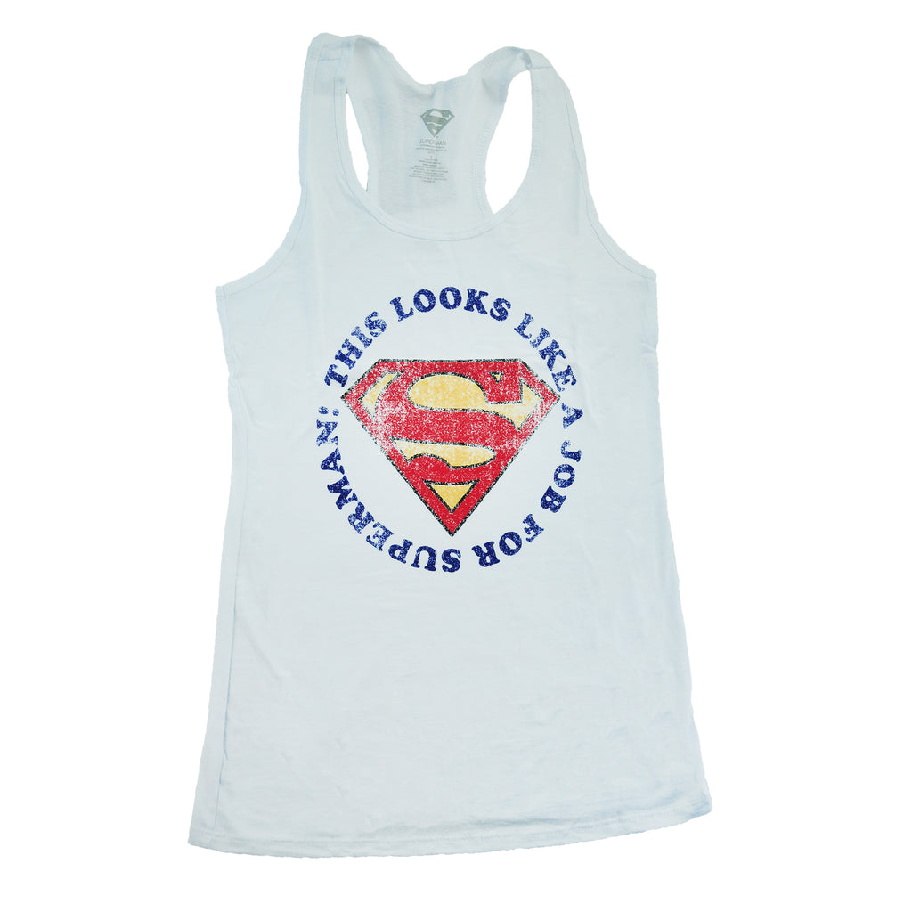 Job for Superman Ladies Tank