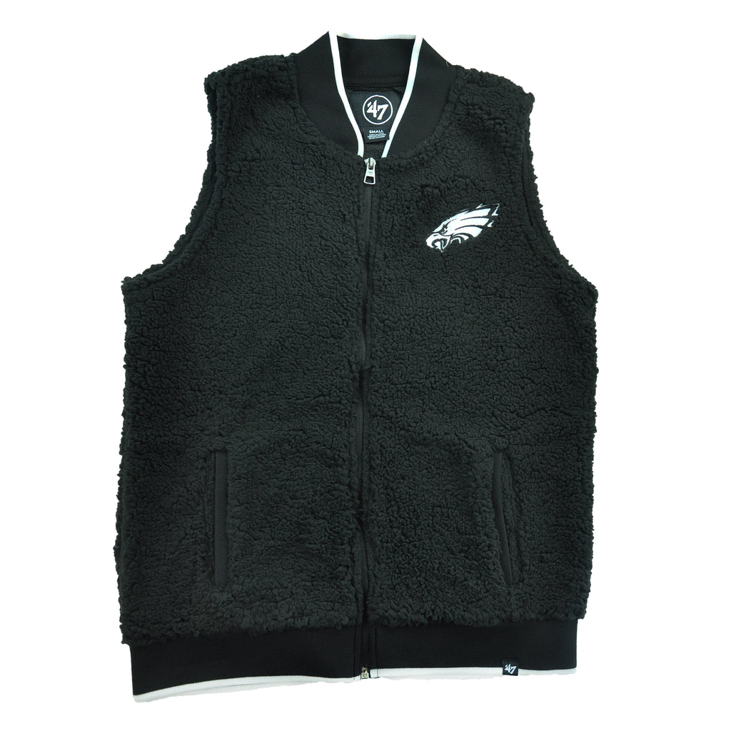 Eagles Legacy Sherpa Vest Womens