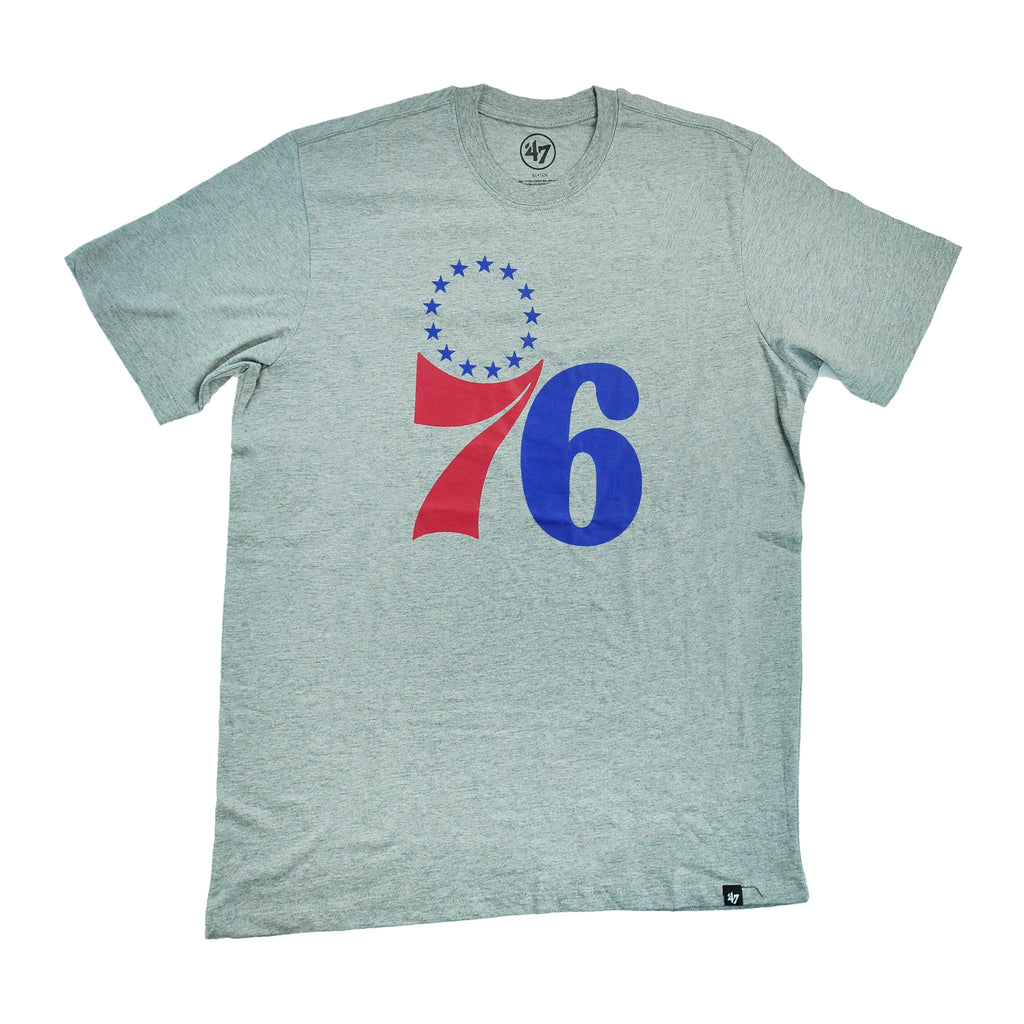 76ers Slate Gray Imprint Super Rival Tee