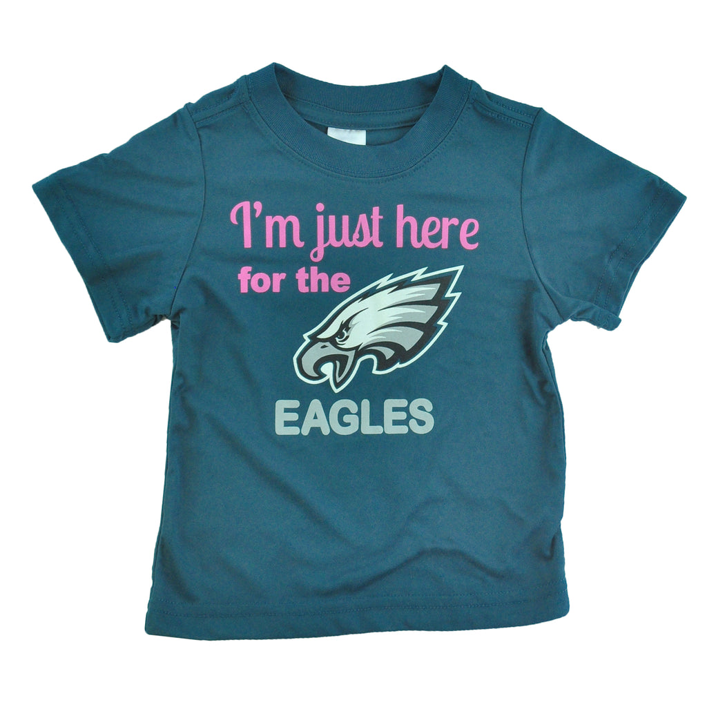 Here for The Eagles Girls Tee