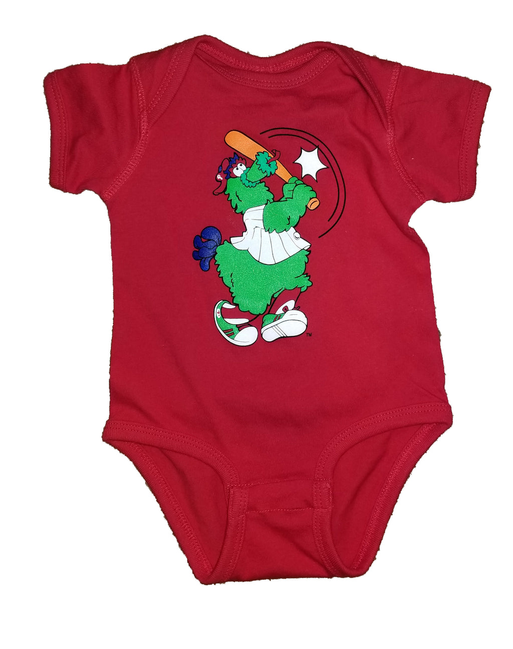 Phillies Phanatic Single Swing Onesie