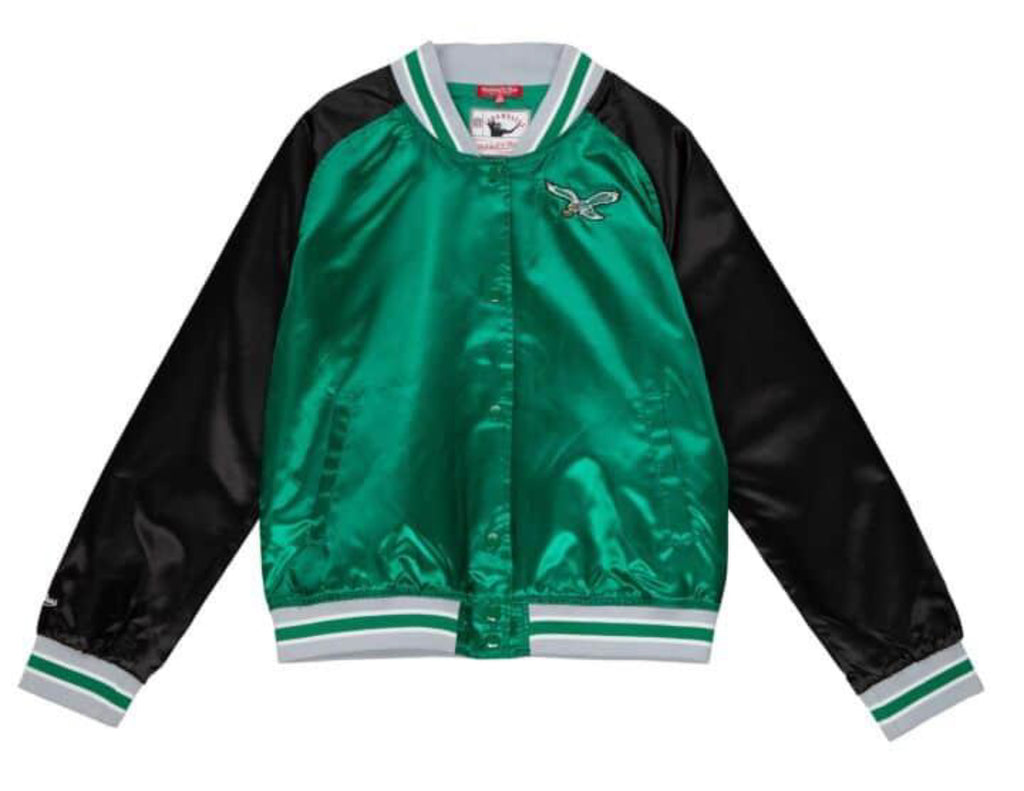 Ladies Eagles Satin Jacket