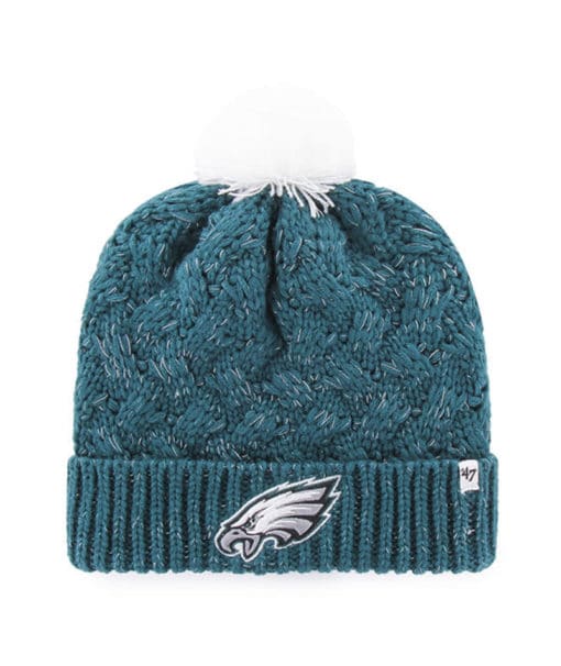 Eagles Ladies Fiona Green Knit Hat
